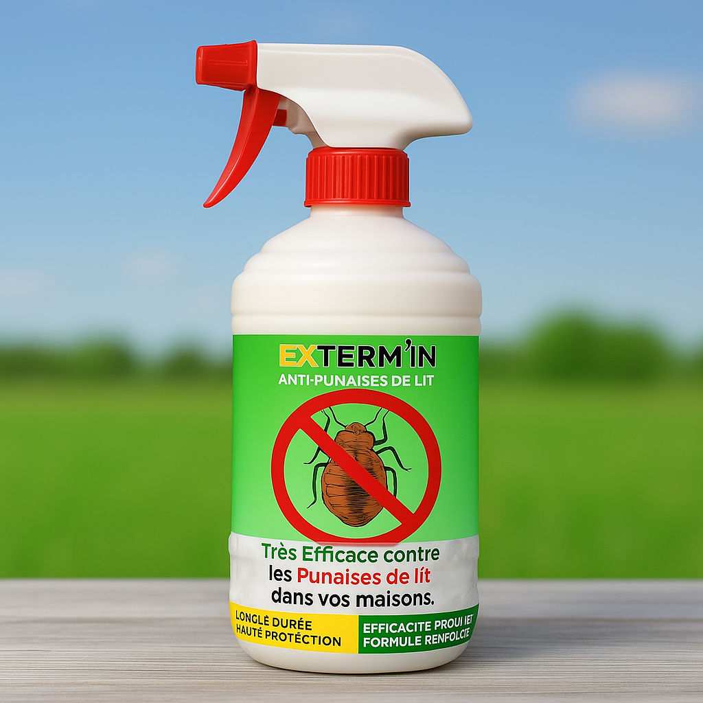 Spray Anti Punaises de lit -- (1 Litre)