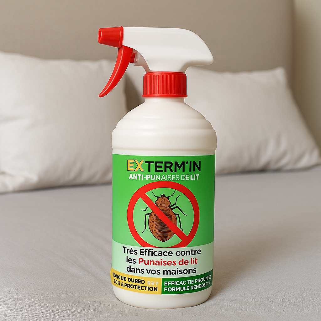 Spray Anti Punaises de lit -- (1 Litre)