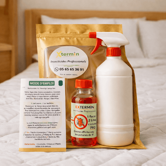 XTERMIN PRO –  Pack Anti-Punaises (2 Litres de solution)